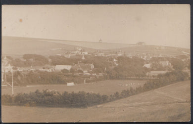 Dorset Postcard - View of Abbotsbury With Large Sports Field   RT200