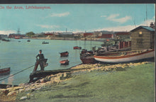 Load image into Gallery viewer, Sussex Postcard - On The Arun, Littlehampton   1921
