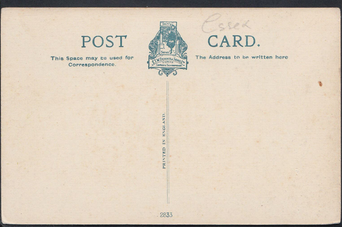Essex Postcard - Grammar School, Dedham     A9627