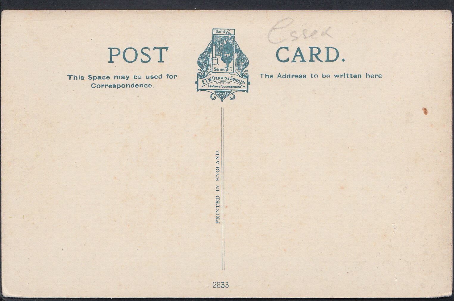 Essex Postcard - Grammar School, Dedham     A9627