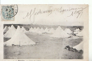 France Postcard - Biville - Camp Des Soldats - Ref 15826A