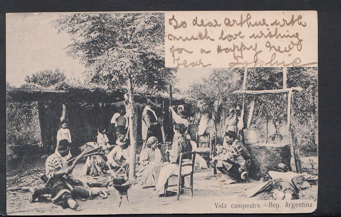 South America Postcard - Vida Campestre, Rep.Argentina   M920