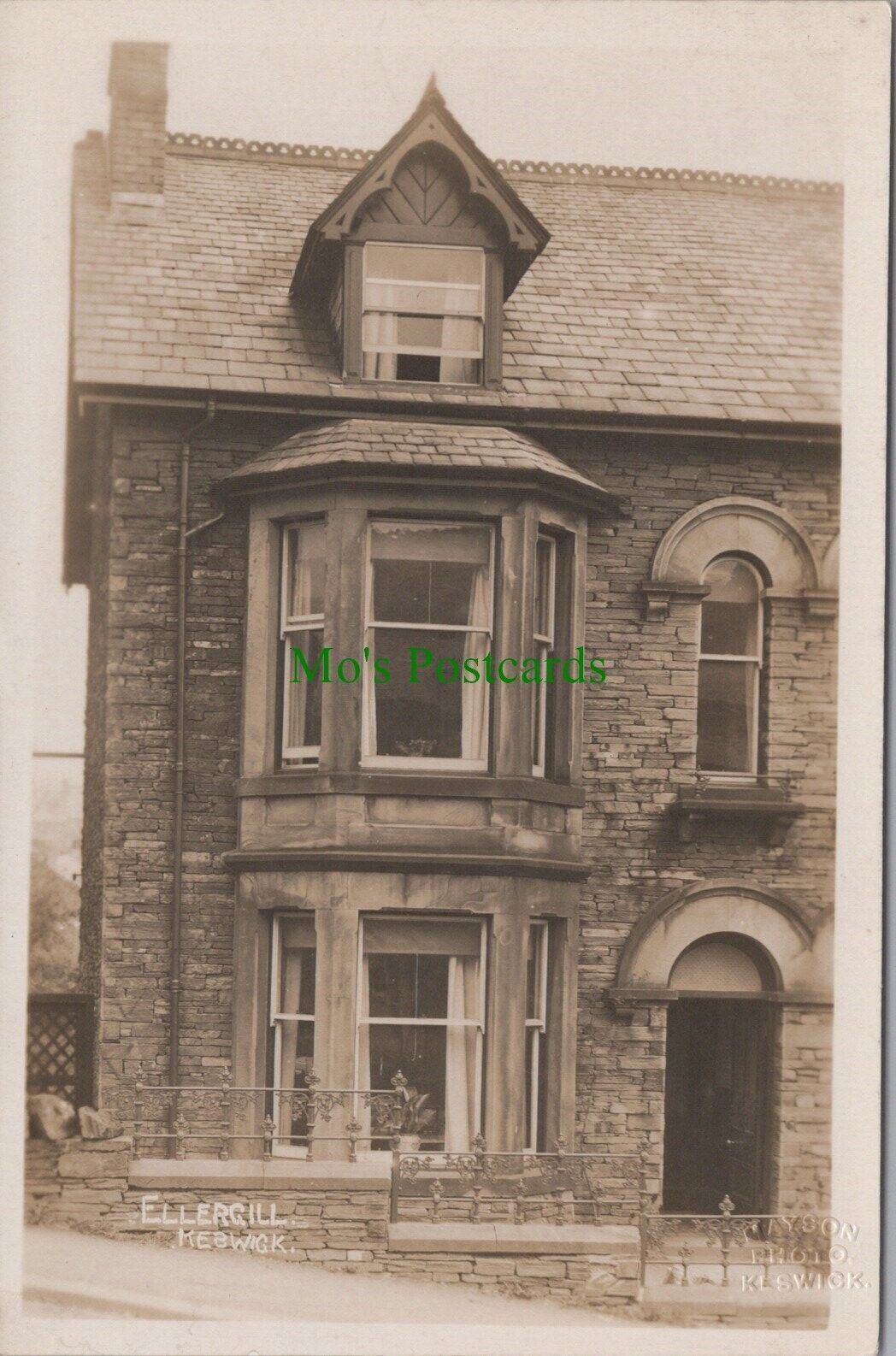 Cumbria Postcard - Ellergill House, Keswick Ref.SW9636