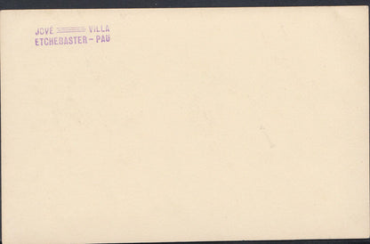France Postcard - Jove Villa, Etchebaster, Pau   MB1948