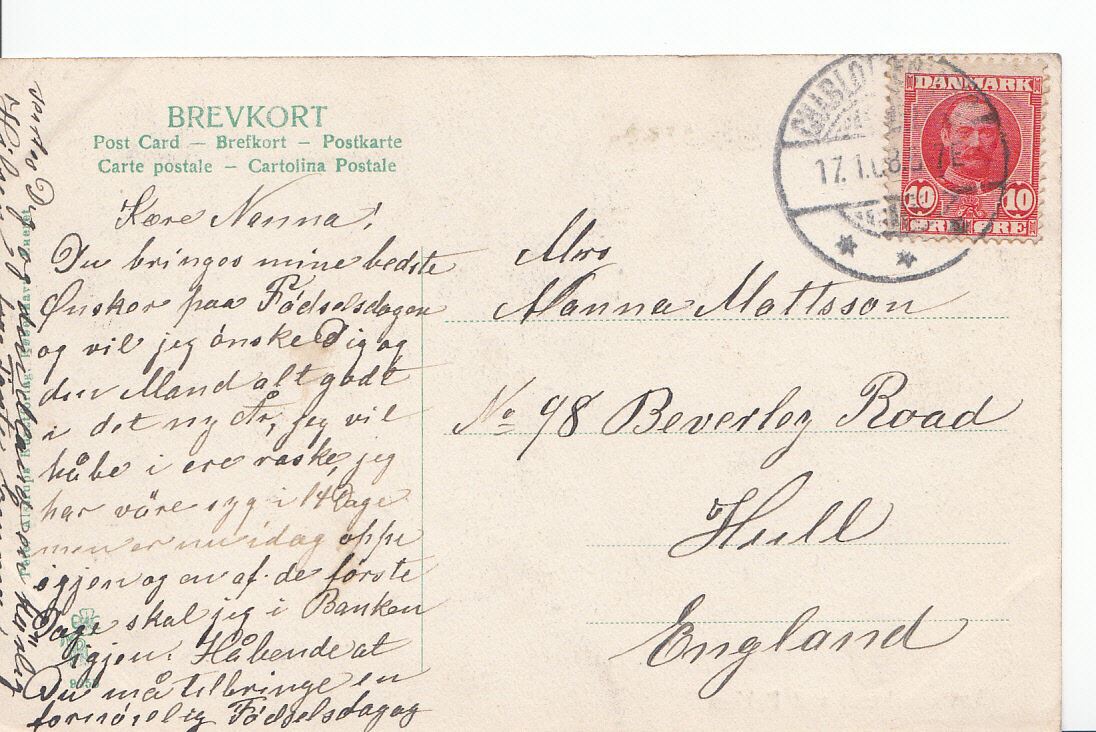 Denmark Postcard - Skovloberhuset Ved Bakken      A5268