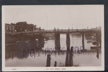 Load image into Gallery viewer, Yorkshire Postcard - Old Toll Bridge, Selby     RT105
