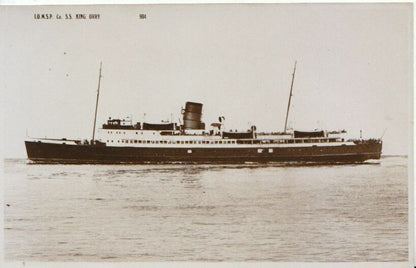 Shipping Postcard -  I.O.M.S.P Co S.S King Orry - Ref 2256A