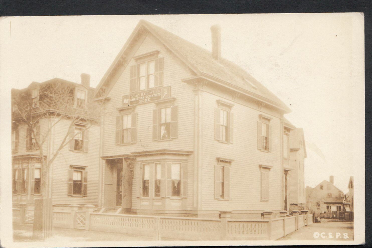 America Postcard - Mary.H.Glover's Christian Scientists Home  MB2565