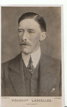 Load image into Gallery viewer, Royalty Postcard - Viscount Lascelles - Ref 13556A

