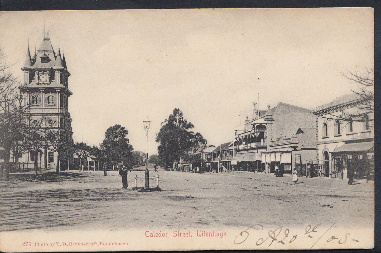 South Africa Postcard - Caledon Street, Uitenhage   P954