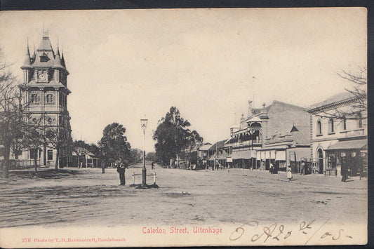 South Africa Postcard - Caledon Street, Uitenhage   P954