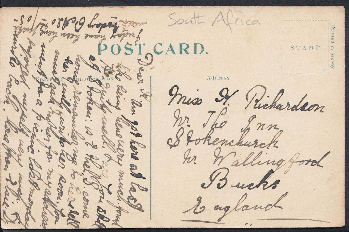 South Africa Postcard - Caledon Street, Uitenhage   P954