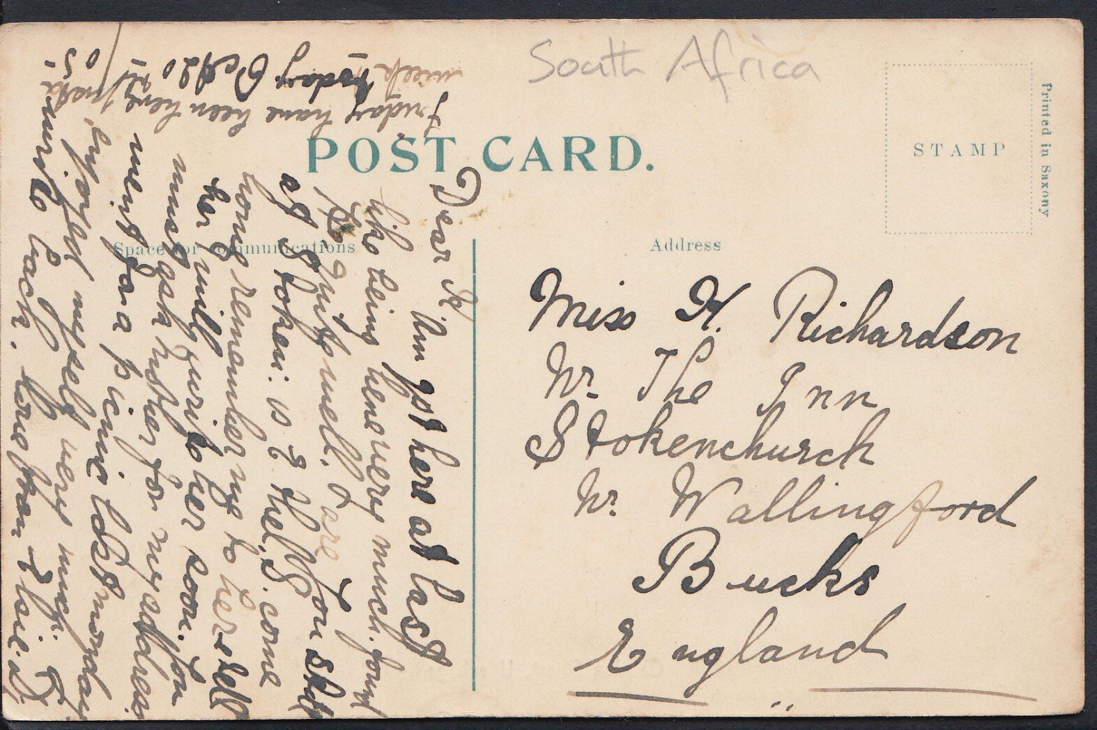 South Africa Postcard - Caledon Street, Uitenhage   P954