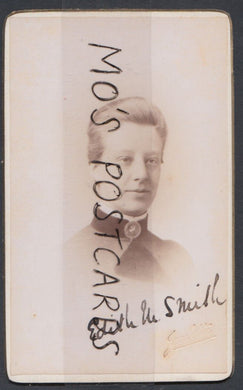 CDV (Carte De Visite) - Portrait of a Dover Lady Called Edith.M.Smith    RT951