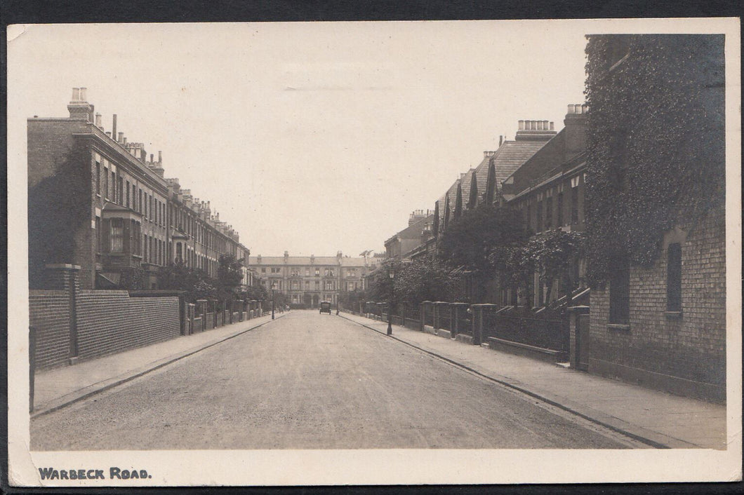 London Postcard - Warbeck Road, Shepherds Bush   P616