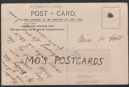 Yorkshire Postcard - Ashworth Chapel, Rochdale     A4380