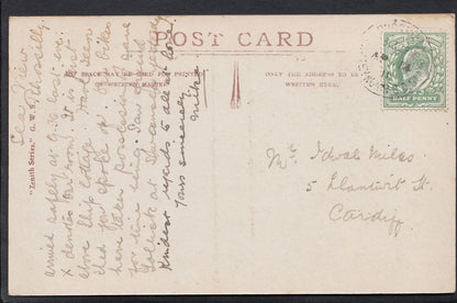 Wales Postcard - Sea View Cottage & Stores, Rhossilly, Glamorgan  BE207