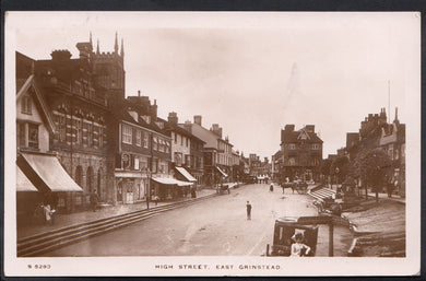 Sussex Postcard - High Street, East Grinstead CC496