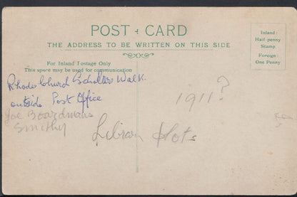 Lancashire Postcard? - Rhodes Church Scholars Walk, Joe Boardmans Smithy A9370