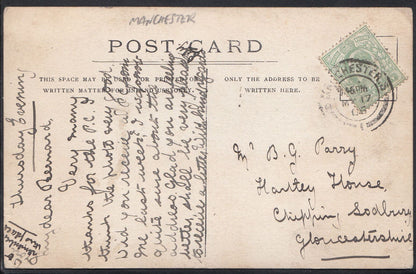Lancashire Postcard - Moss Lane East, Manchester?    V1049