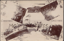 Load image into Gallery viewer, Yorkshire Postcard - Christmas Greetings From Newby and Scalby Village  E980
