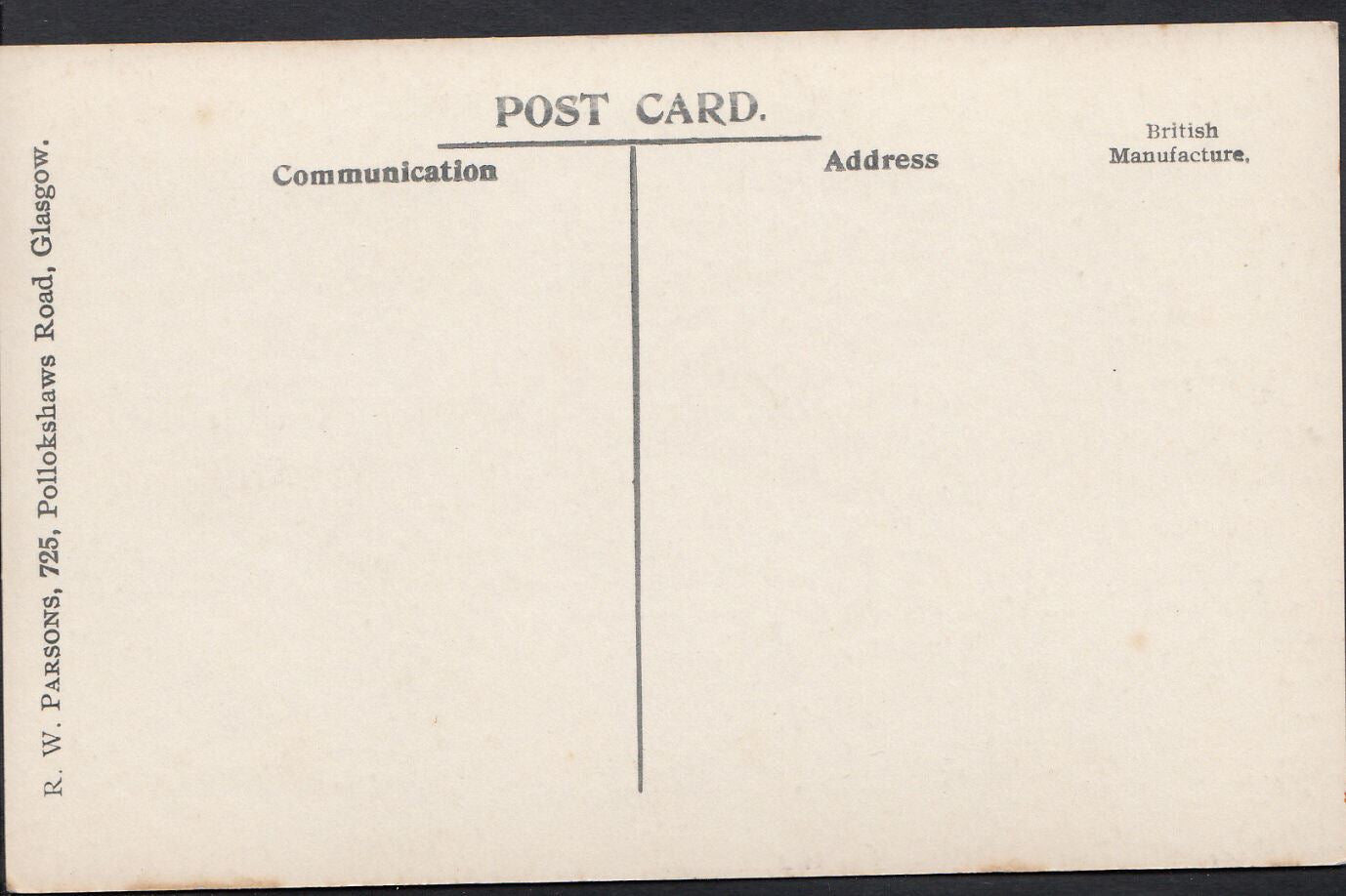 Scotland Postcard - Corner Titwood Road & Vennard Gardens, Glasgow  A9357