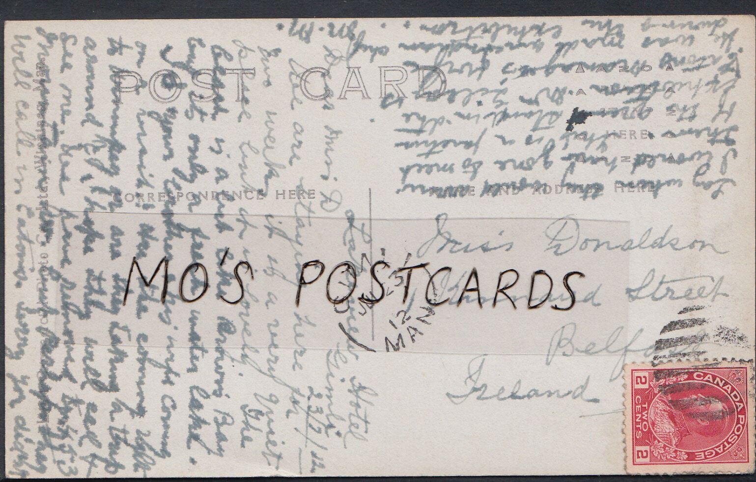 Royalty Postcard - H.R.H. The Duke of Connaught & Princess Patricia  MB1289