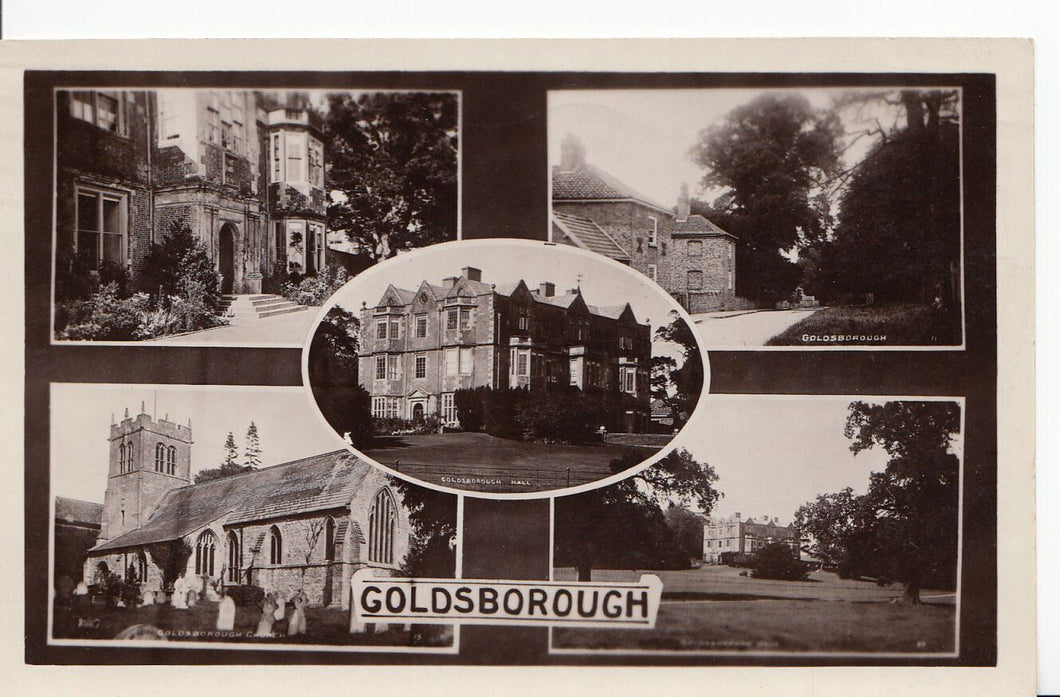 Yorkshire Postcard - Views of Goldsborough   BH1027