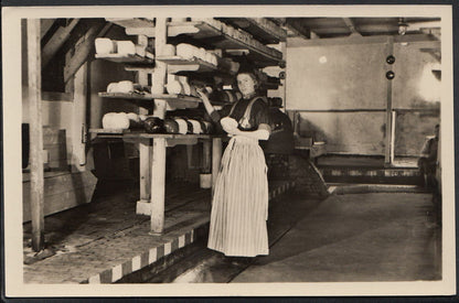 Netherlands Postcard - Droogstelling (Kaas) - Cheese Drycaffold  A8812
