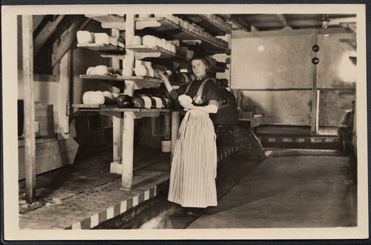 Netherlands Postcard - Droogstelling (Kaas) - Cheese Drycaffold  A8812