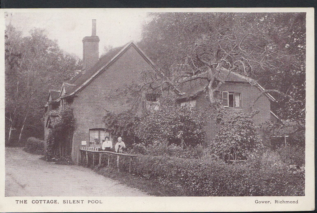 Surrey Postcard - The Cottage, Silent Pool  A5661
