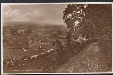 Somerset Postcard - View From Rocks, Wraxall    A2781
