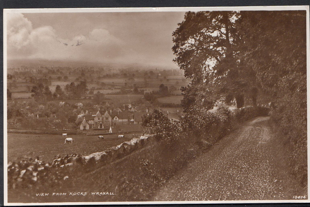 Somerset Postcard - View From Rocks, Wraxall    A2781