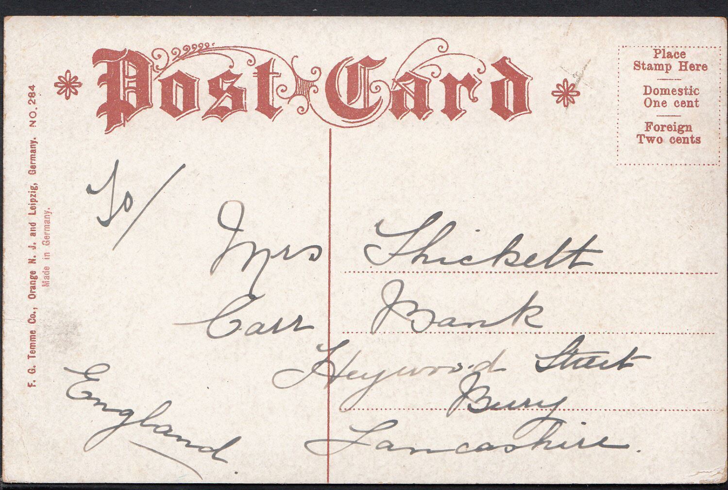 America Postcard - Broadway, Paterson, New Jersey   9247