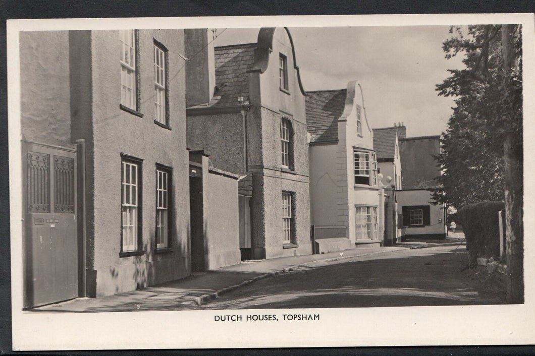 Devon Postcard - Dutch Houses, Topsham    Q554