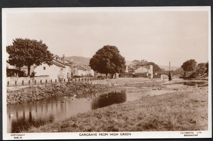 Yorkshire Postcard - Gargrave From High Green 9903