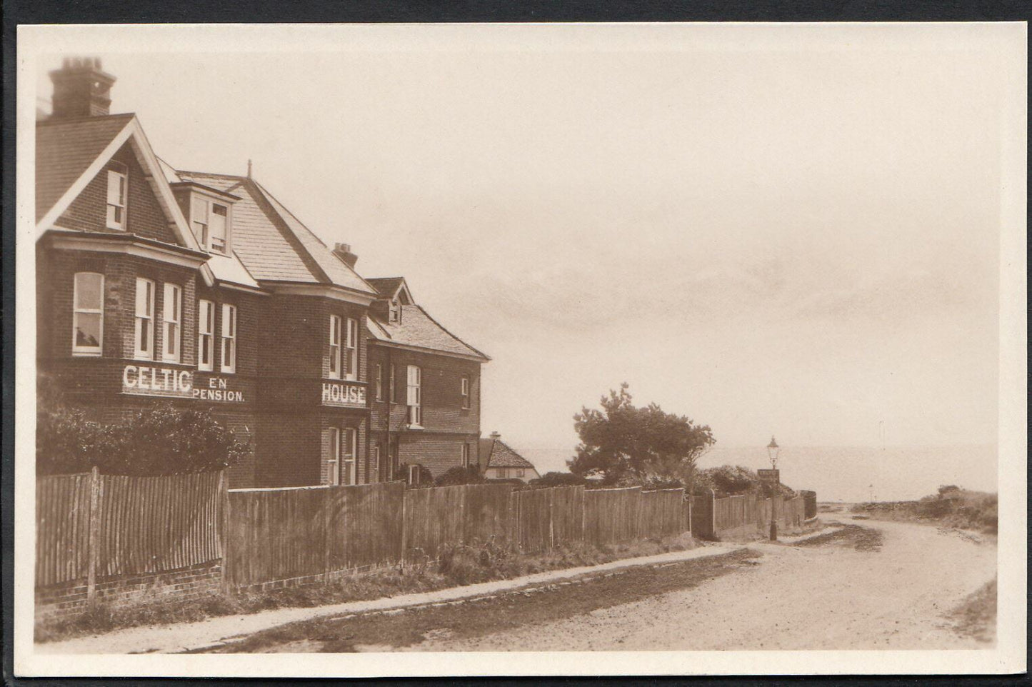 Dorset Postcard - Celtic Private Hotel, Southbourne-On-Sea, Bournemouth   X183