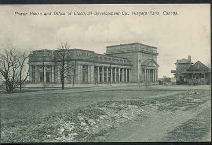 Canada Postcard- Power House & Office of Electrial Development Co, Niagara A9877