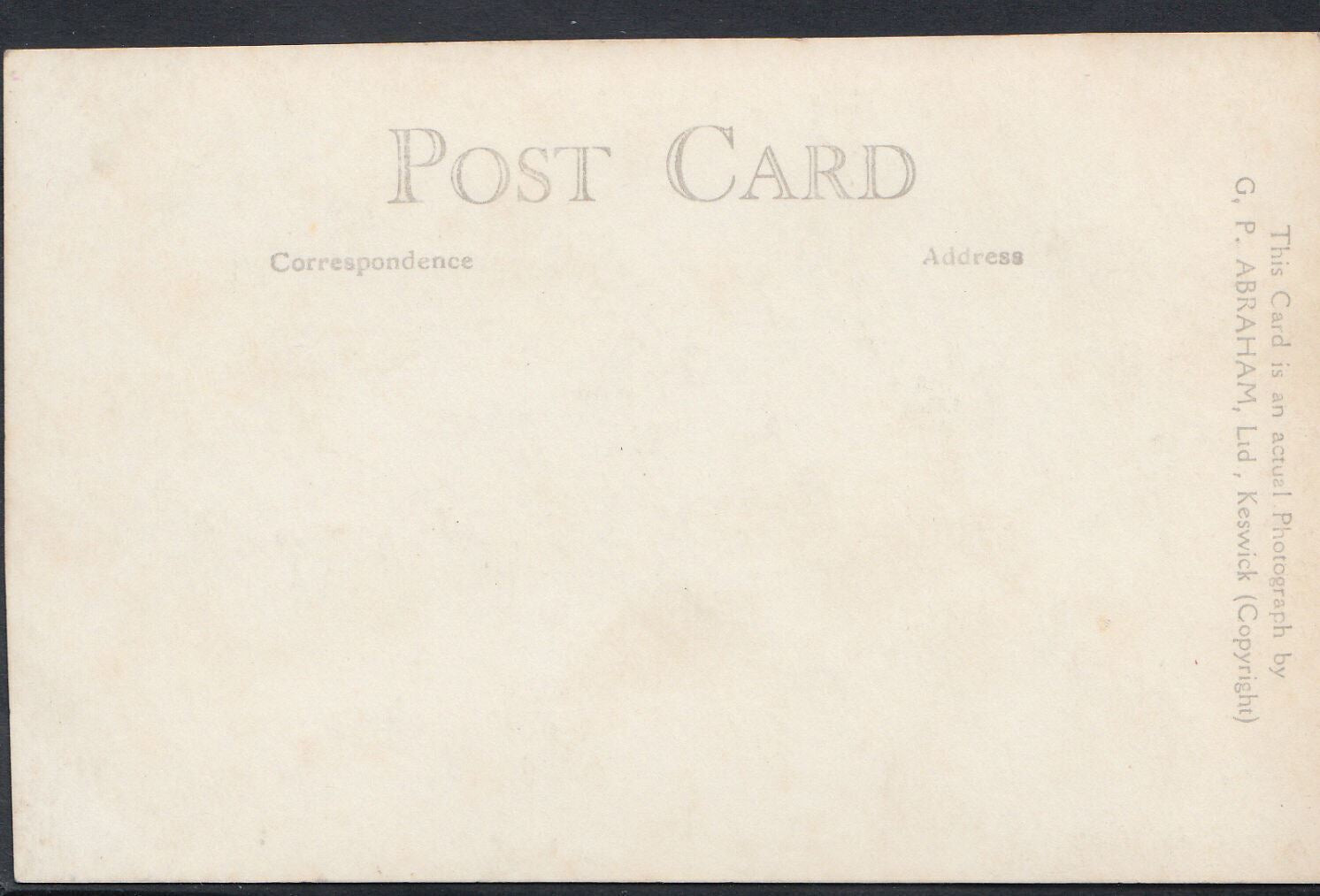 Cumbria Postcard - The Church and Lake Road, Bowness    A9436