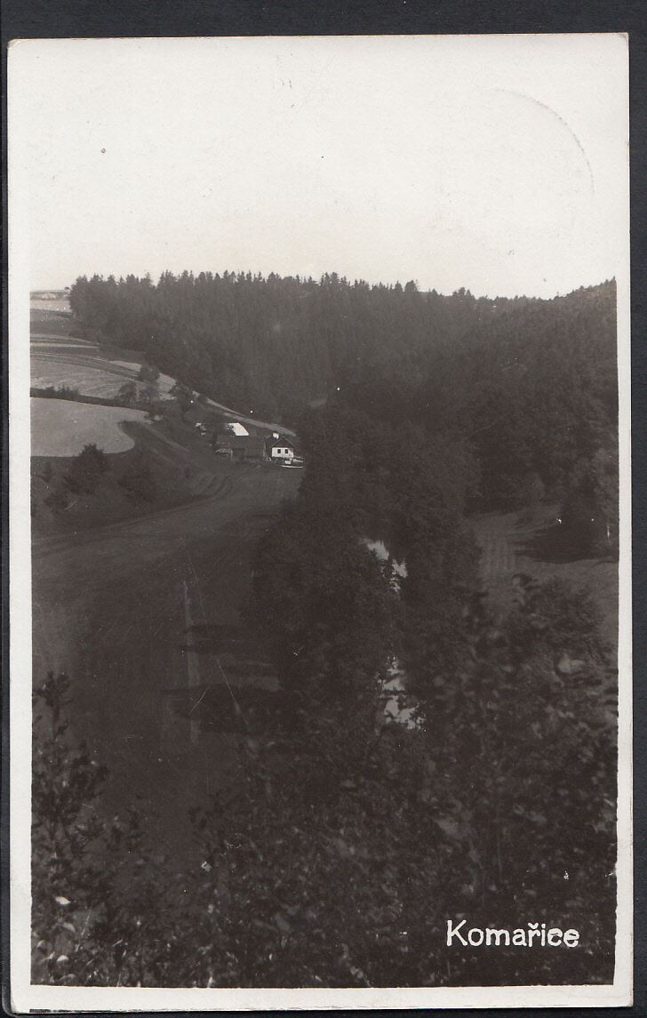 Serbia Postcard - View of Komarice  RT1520