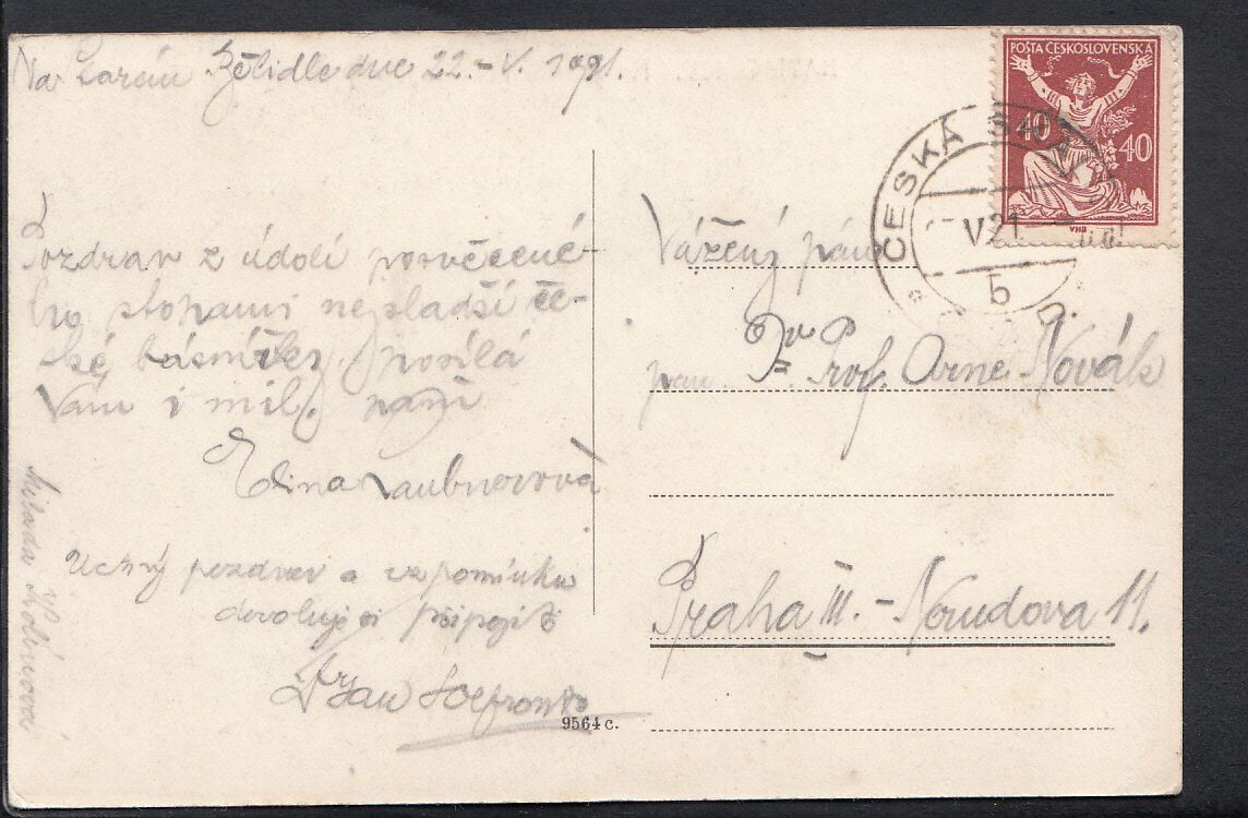 Czech Republic Postcard - Ratiborice - Na Starem Belidle    RT2275