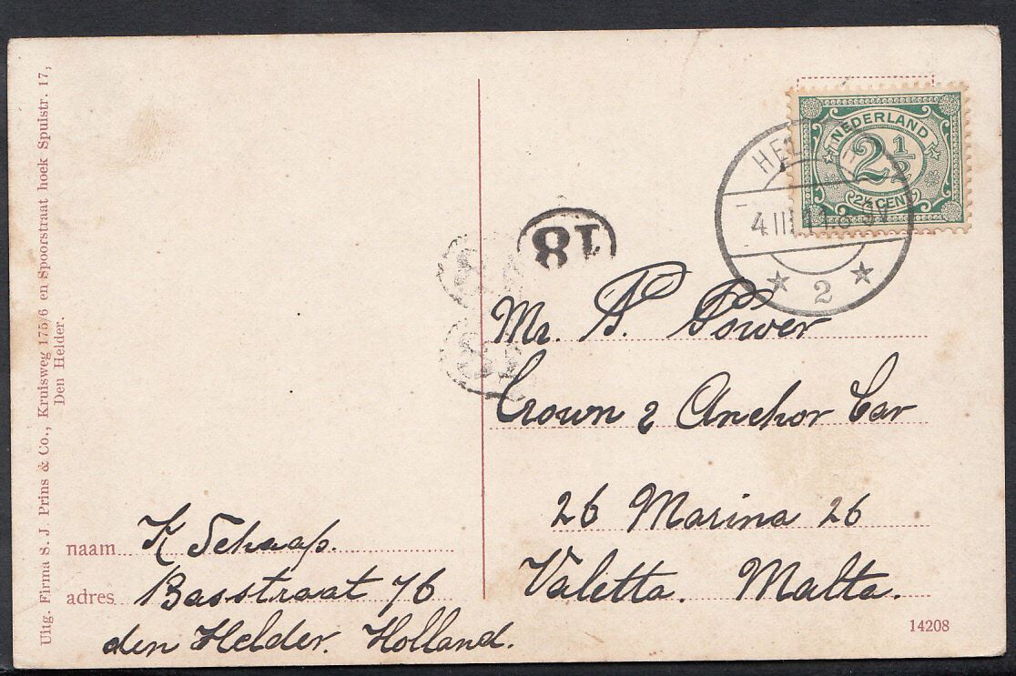 Netherlands Postcard - Koninklijk Instituut Willemsoord    BH6448