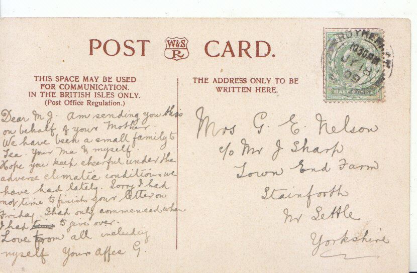 Yorkshire Postcard - Jordan Locks - Rotherham - Ref 318A