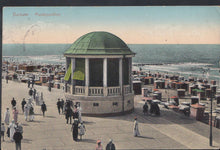 Load image into Gallery viewer, Germany Postcard - Borkum - Musikpavilion   RT1021
