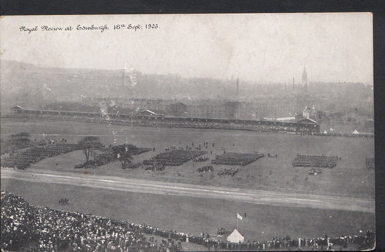 Scotland Postcard - Royal Review at Edinburgh, 18th Sept,1905 -  U993