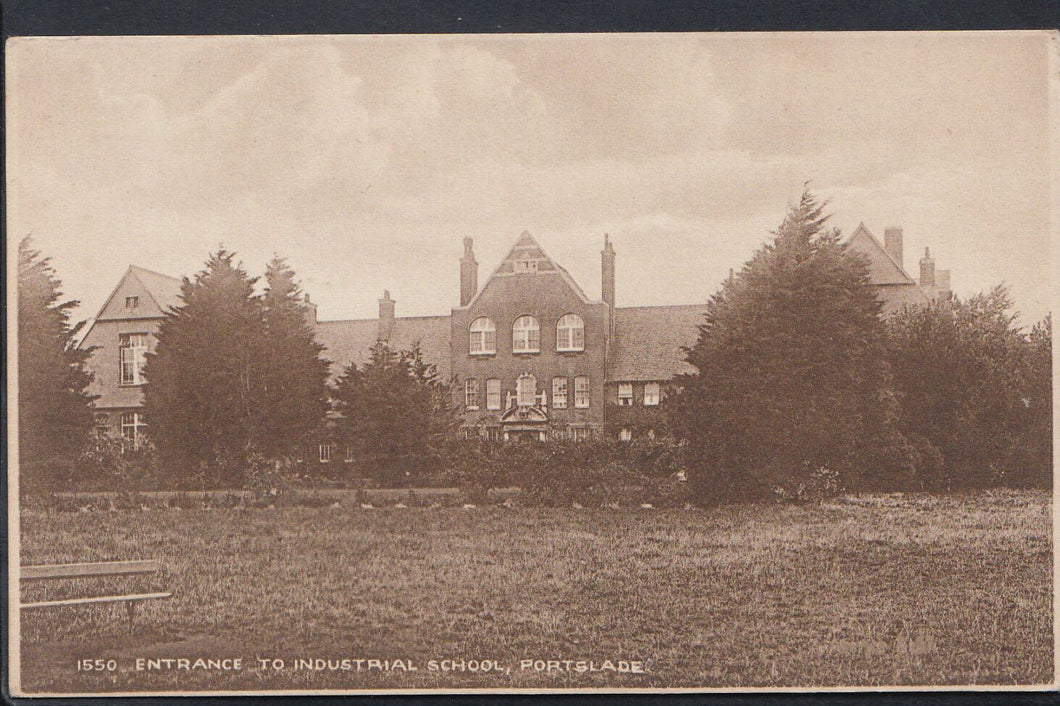 Sussex Postcard - Entrance To Industrial School, Portslade   DD357