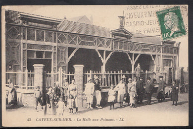 France Postcard - Cayeux-Sur-Mer - La Halle Aux Poissons   DR208