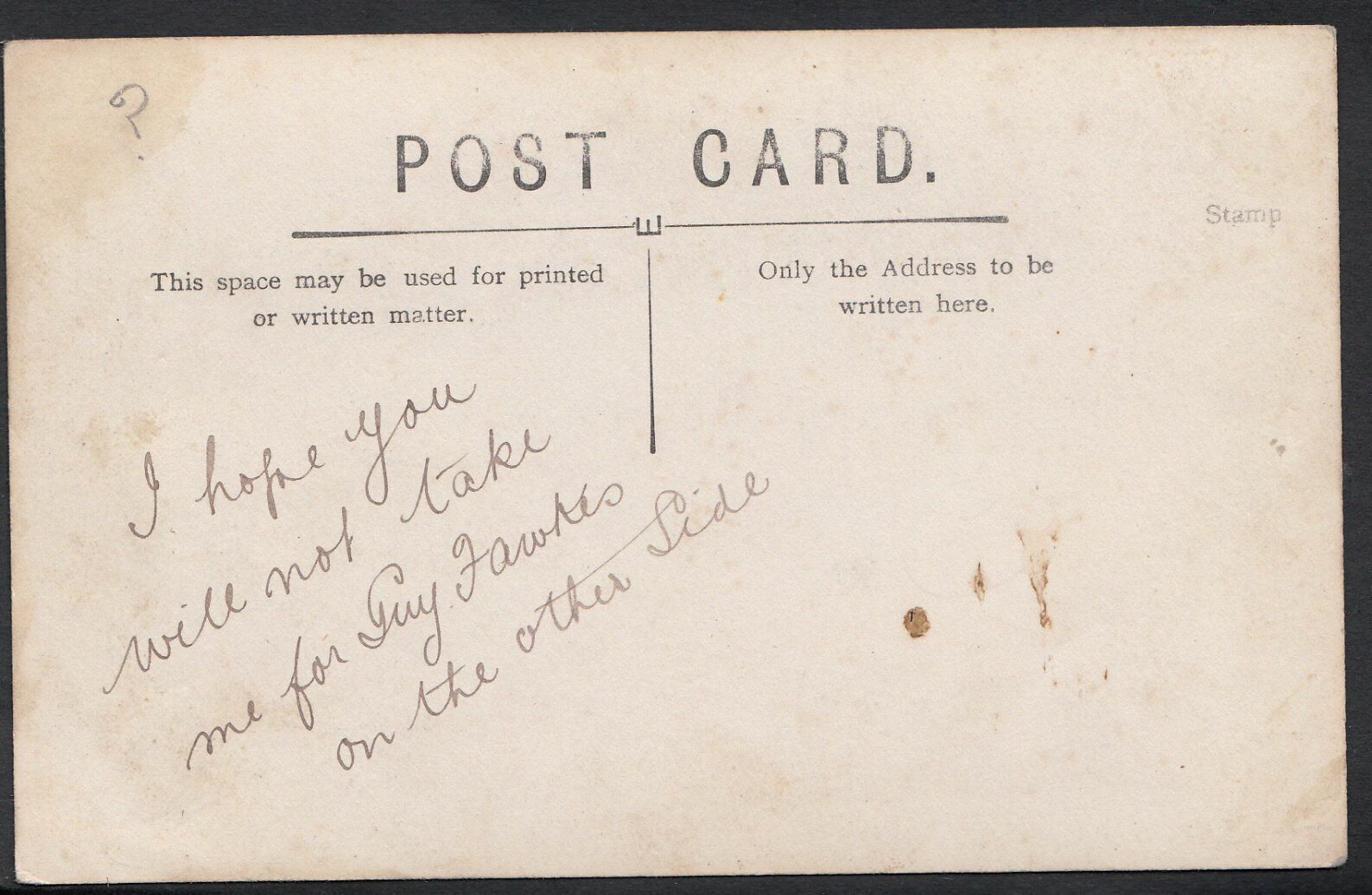 Occupations Postcard - Pitts Family Butchers - Delivery Boy on Pedal Cycle A2839