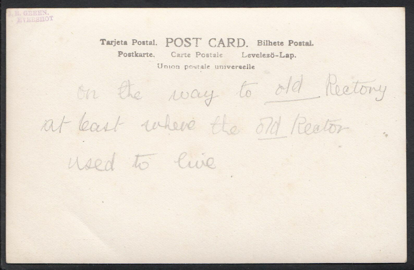 Dorset Postcard - Rampisham Village  Ref.A3161 