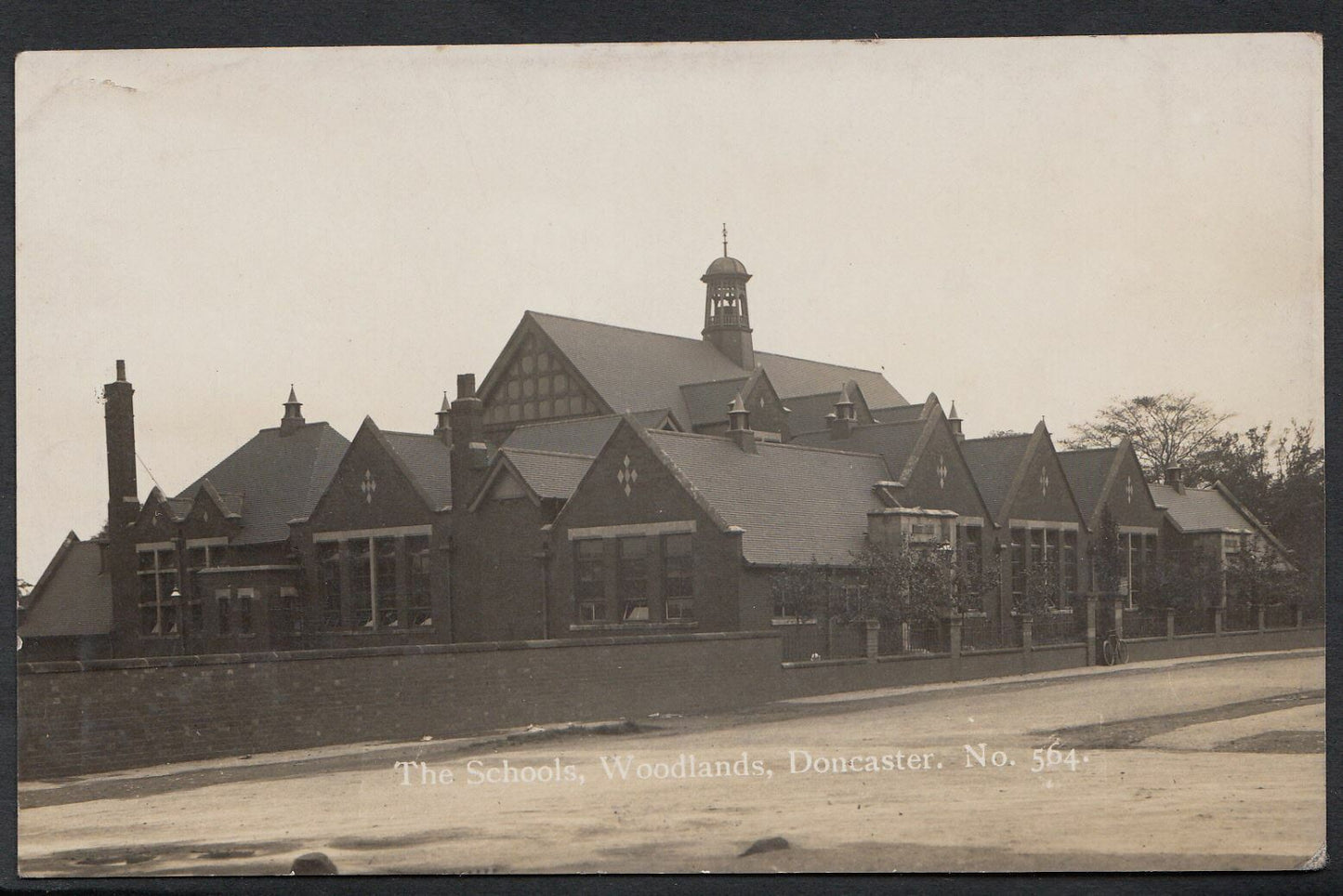 Yorkshire Postcard - The Schools, Woodlands, Doncaster A2726